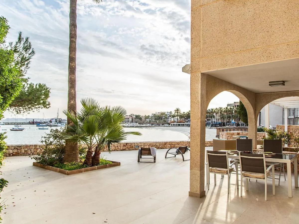 빌라 Es Turo, Luxury Beachfront Apartment In Colonia San Jordi 캄포스 스페인