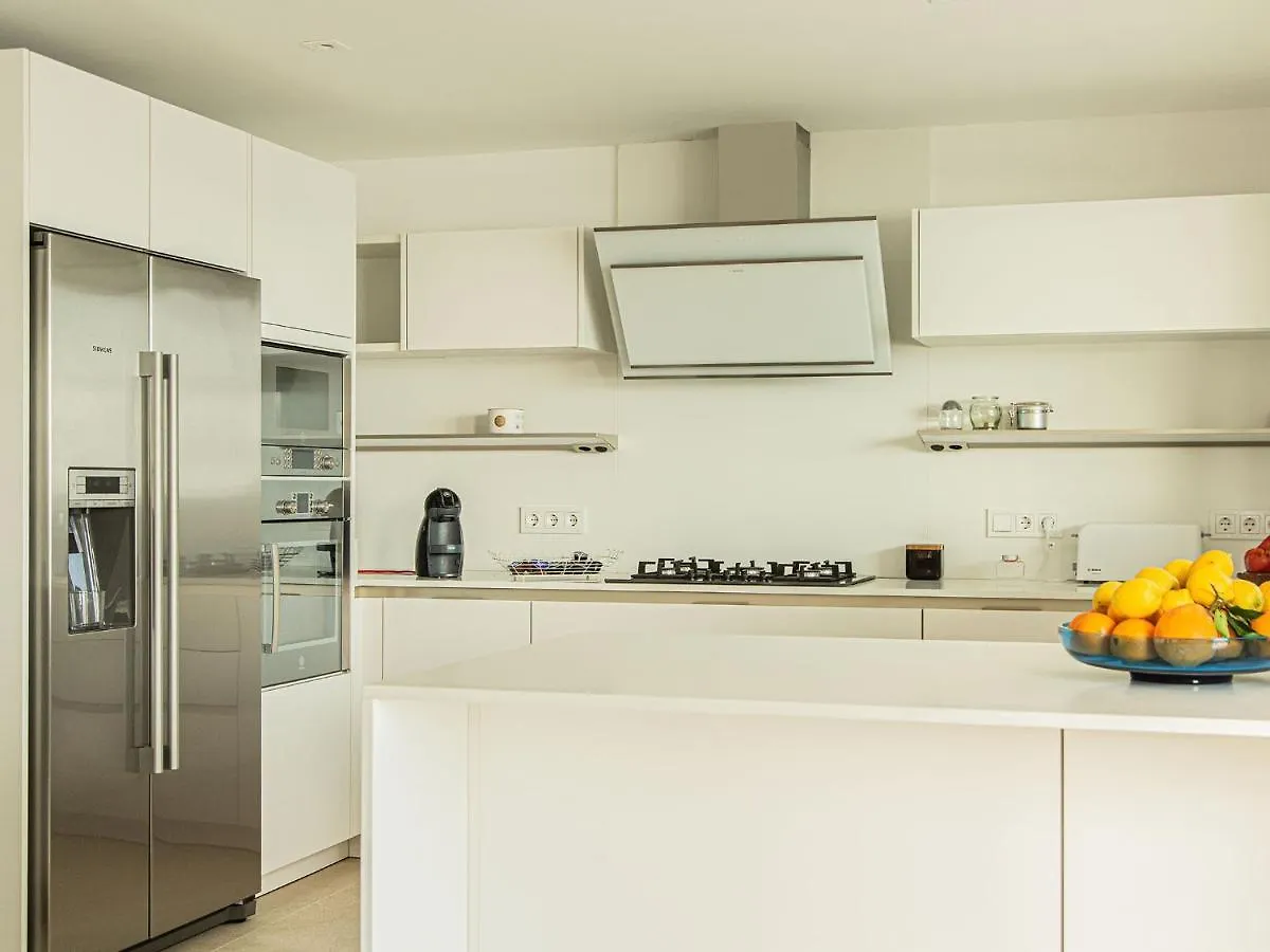 빌라 Es Turo, Luxury Beachfront Apartment In Colonia San Jordi 캄포스 스페인